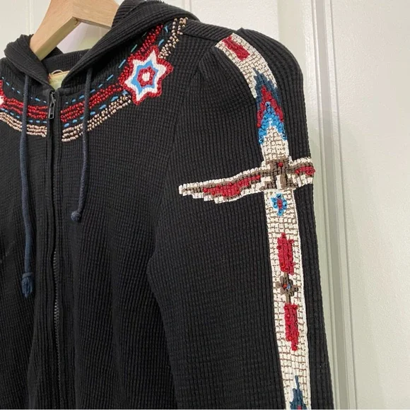 Free People Native American Hoodie - Picture 2 of 7